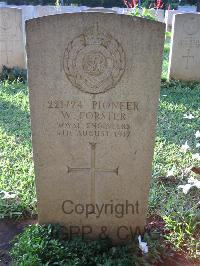 Dar Es Salaam War Cemetery - Forster, W